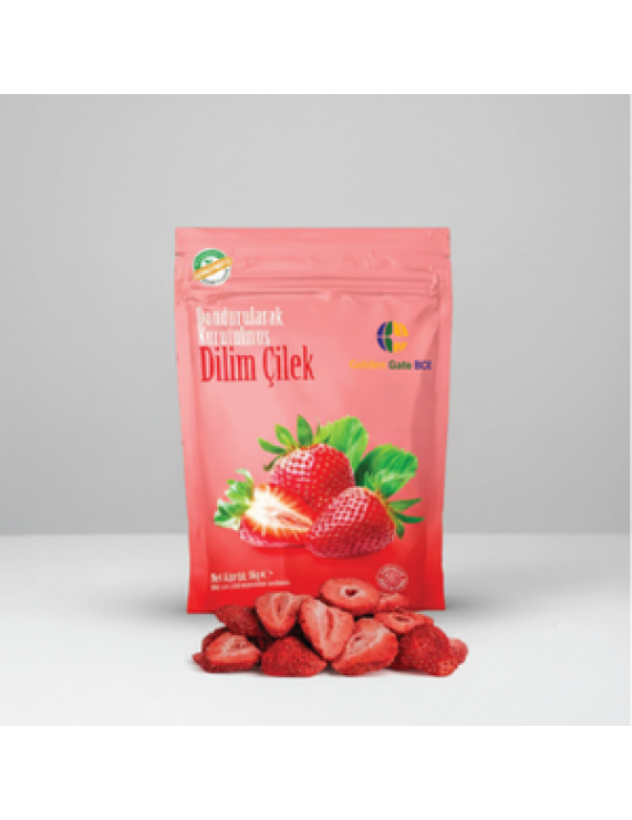 Freeze-Dried  Sliced Strawberries 