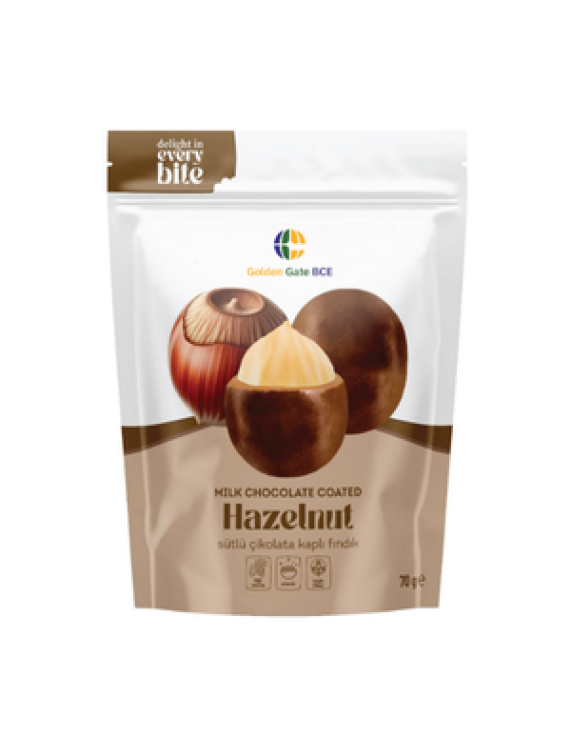 MILK CHOCOLATE COATED HAZELNUT DRAGEE
