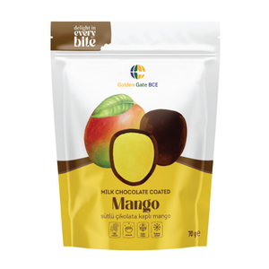 MILK CHOCOLATE COATED FREEZE DRIED MANGO