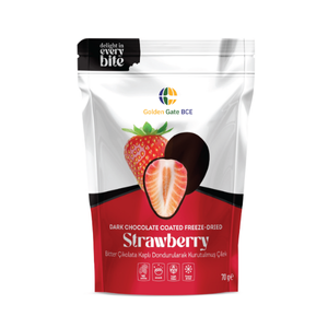 DARK CHOCOLATE COVERED FREEZE DRIED STRAWBERRY