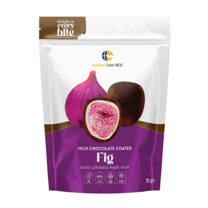 MILK CHOCOLATE COATED FREEZE DRIED FIG